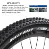 20 PACK Foldable mountain Bike Tire, 29x2.10 inch 25 pieces , Durable Mountain Bike Tire, , Fasting Rolling, More Grip, Puncture-Resistant, Black/Crea