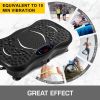 VEVOR Vibration Plate Exercise Machine,Whole Body Exercise Vibration Fitness Platform,350Lbs LCD 3 Levels Massage Remote Bluetooth USB Music Intellige