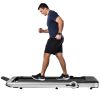 Folding Treadmill, Installation-Free Under Desk Electric Treadmill 2.5HP, with Bluetooth APP and speaker, Remote Control, Display, Walking Jogging Run