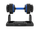 Adjustable Dumbbell - 55lb Single Dumbbell with Anti-Slip Handle, Fast Adjust Weight by Turning Handle with Tray, Exercise Fitness Dumbbell Suitable f