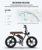 AOSTIRMOTOR new pattern Electric Bicycle 750W Motor 20" Fat Tire With 48V 13AH Li-Battery