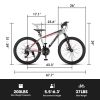 A26299 Rycheer 26 inch Mountain Bike Bicycle for Adults Aluminium Frame Bike Shimano 21-Speed with Disc Brake