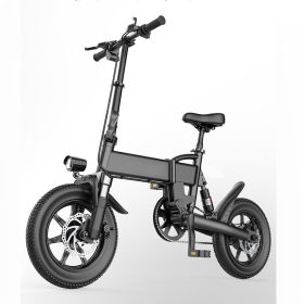 14 Inch Electric Bicycle Lithium Electric Bicycle (Option: 36V5.2AH-Black)