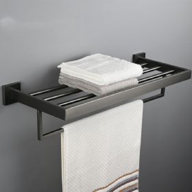 Stainless Steel Towel Rack Bathroom Hardware Pendant Tissue (Option: Bath Towel Rack)