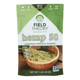 Field Theory - Hemp Protein Powder - Case Of 4-16 Oz (default: default)