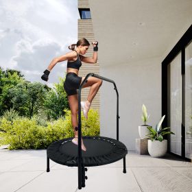 40 Inch Mini Exercise Trampoline for Adults or Kids (Color: as Pic)