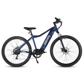 E27179 Elecony Electric 27.5" Adults Bike, Removable Hidden 36V 10Ah Lithium Battery 350W Brushless Motor City Ebike, 20MPH Assist, Disc Brake, 7 Spee (Color: as Pic)